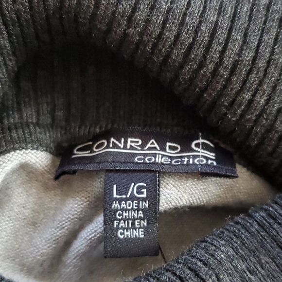 Conrad C Collection turtle neck sweater size L - Picture 3 of 7
